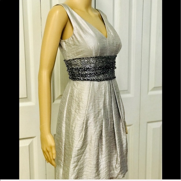 Love, Carmen champagne bubble hem dress size 4 - Picture 3 of 8